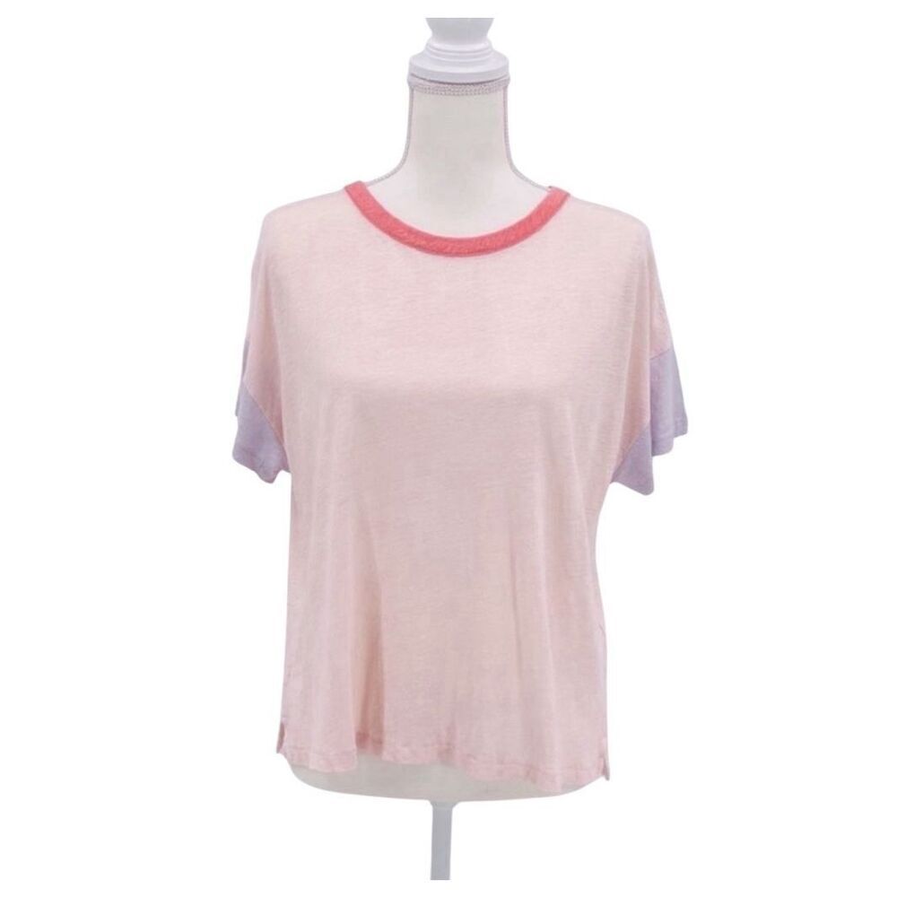 Rag & Bone Tops Tee 100% Linen View 2